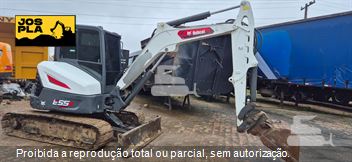 Mini-Escavadeira Bobcat E55Z