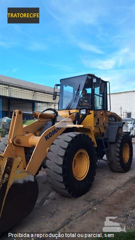 Pá Carregadeira Komatsu WA200
