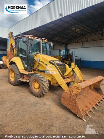 Retro Escavadeira Caterpillar 416
