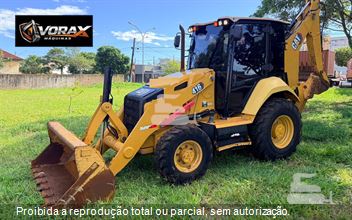 Retro Escavadeira Caterpillar 416