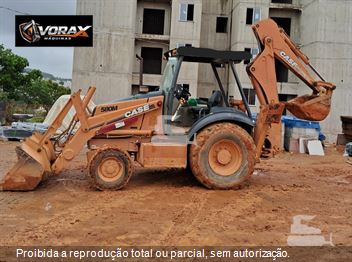 Retro Escavadeira Case 580M