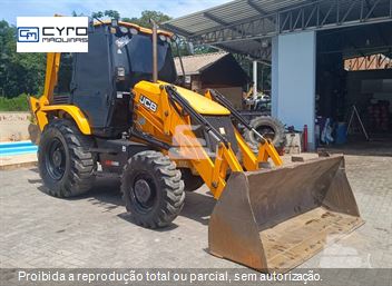 Retro Escavadeira JCB 3CX