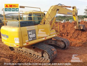 Escavadeira Komatsu PC160