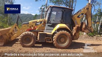 Retro Escavadeira Caterpillar 416F2