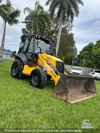 Retro Escavadeira New Holland B110B