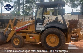 Retro Escavadeira Case 580M
