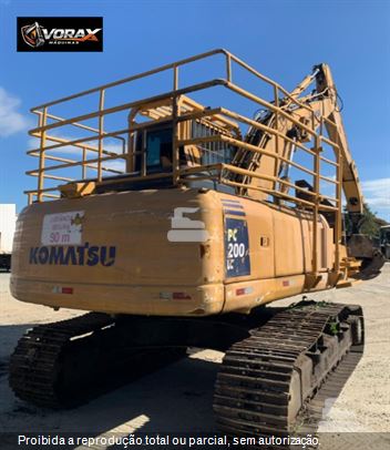 Escavadeira Florestal Komatsu PC200