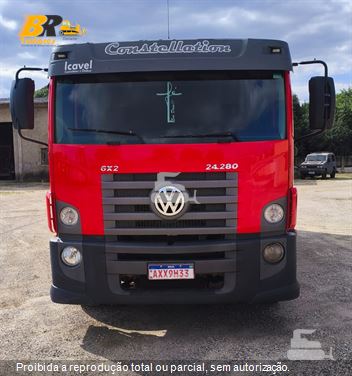 Caminhão Volkswagen 24-280 E Constellation 6x2 2p (Diesel)(E5)