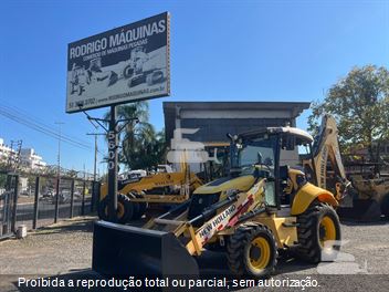 Retro Escavadeira New Holland B90B