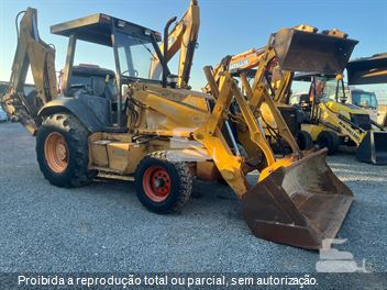Retro Escavadeira Case 580L