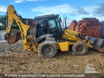 Retro Escavadeira New Holland B95B