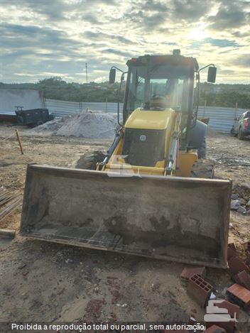 Retro Escavadeira New Holland B95B