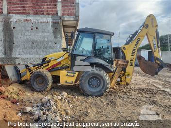 Retro Escavadeira New Holland B95B