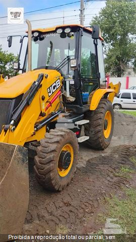 Retro Escavadeira JCB 3CX