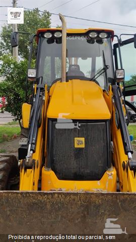 Retro Escavadeira JCB 3CX