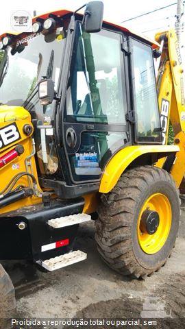 Retro Escavadeira JCB 3CX