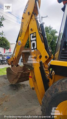 Retro Escavadeira JCB 3CX