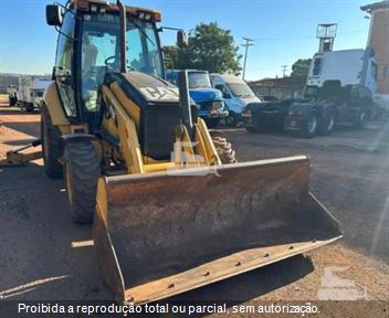 Retro Escavadeira Caterpillar 416E