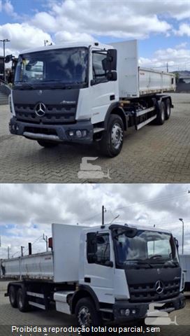 Caminhão Mercedes-Benz Atego 2430 6x2 2p (Diesel)(E5)