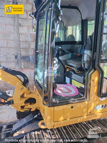 Mini-Escavadeira Caterpillar 302.7