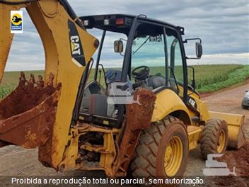 Retro Escavadeira Caterpillar 416E