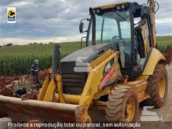 Retro Escavadeira Caterpillar 416E