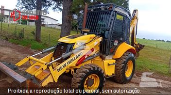 Retro Escavadeira New Holland B95B