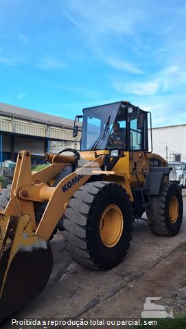 Pá Carregadeira Komatsu WA200