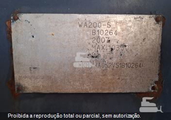 Pá Carregadeira Komatsu WA200