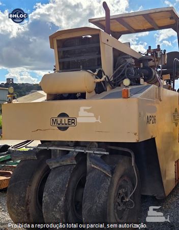 Rolo Compactador Muller AP26