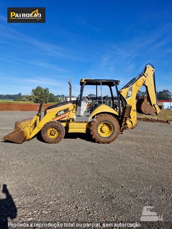 Retro Escavadeira Caterpillar 416E