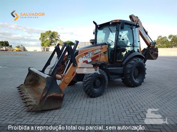 Retro Escavadeira Case 580N
