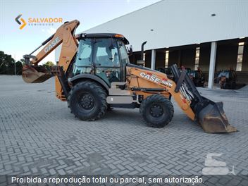 Retro Escavadeira Case 580N