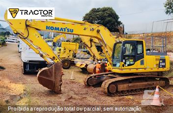 Escavadeira Komatsu PC240