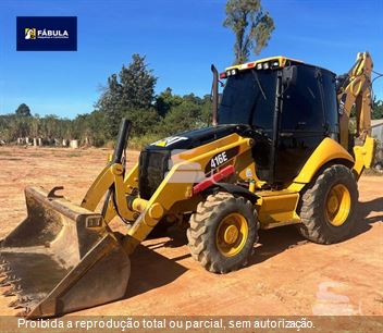 Retro Escavadeira Caterpillar 416E