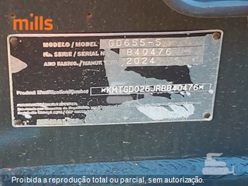 Motoniveladora Komatsu GD655-5