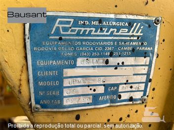 Usina de Asfalto Romanelli UPMR-40/60