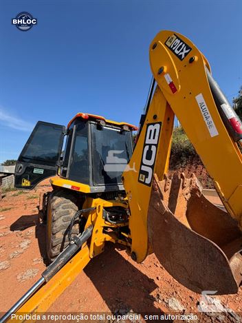 Retro Escavadeira JCB 3CX