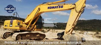 Escavadeira Komatsu PC200