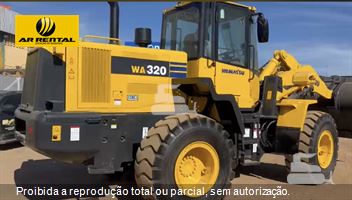 Pá Carregadeira Komatsu WA320