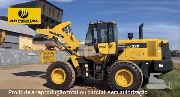 Pá Carregadeira Komatsu WA320