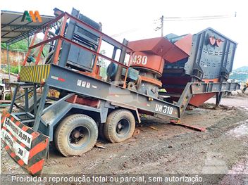 CONJUNTO DE BRITAGEM SANDVIK e METSO