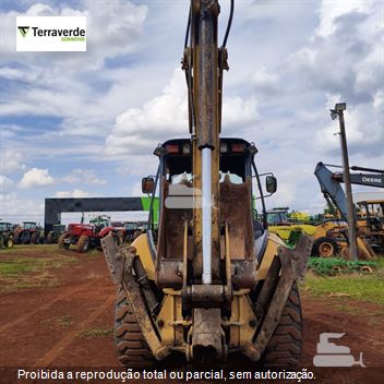 Retro Escavadeira Caterpillar 416E