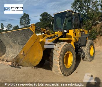 Pá Carregadeira Komatsu WA200
