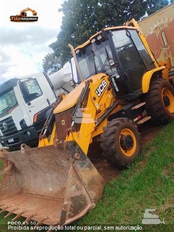 Retro Escavadeira JCB 3CX