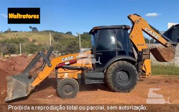 Retro Escavadeira Case 580N