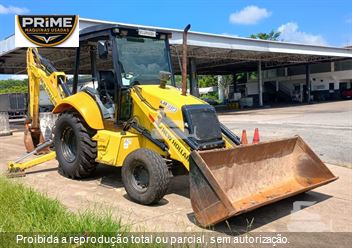 Retro Escavadeira New Holland LB90