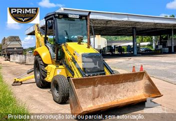 Retro Escavadeira New Holland LB90
