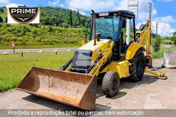 Retro Escavadeira New Holland LB90