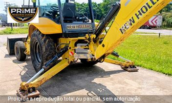 Retro Escavadeira New Holland LB90